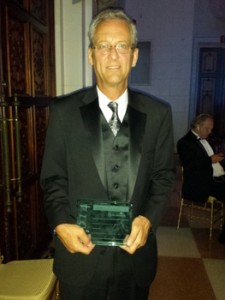 Tim Fulton accepting ML Award