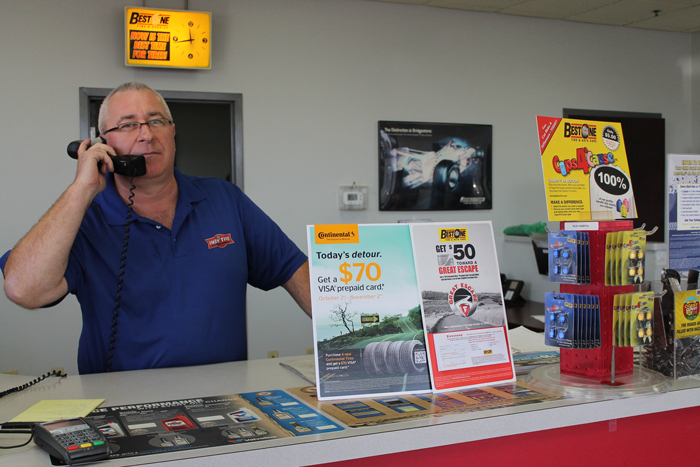 Indy Tire employees are the customers first impression of the company and brand.