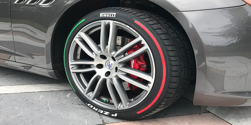 Pirelli Italy National Day Tire tri color