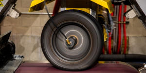 Smithers Rapra tire testing machine 