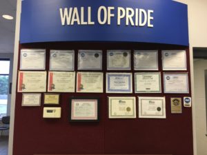 Tire Source Wall of Pride