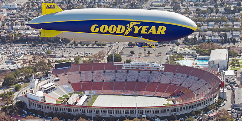 Goodyear Blimp College Football Hall of Fame