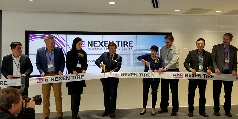 Ribbon Cutting Nexen Tech Center