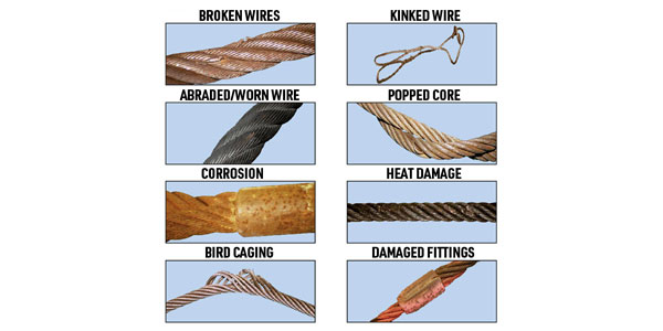 Bendpak-Wire-damage
