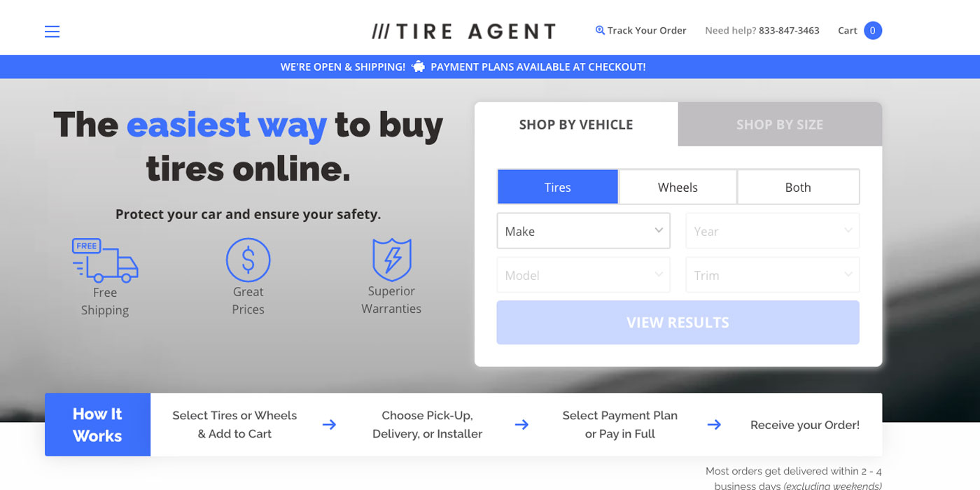 Tire-Agent-Website