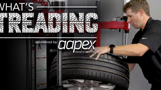 What's Treading with Tire Review AAPEX Joe's Garage