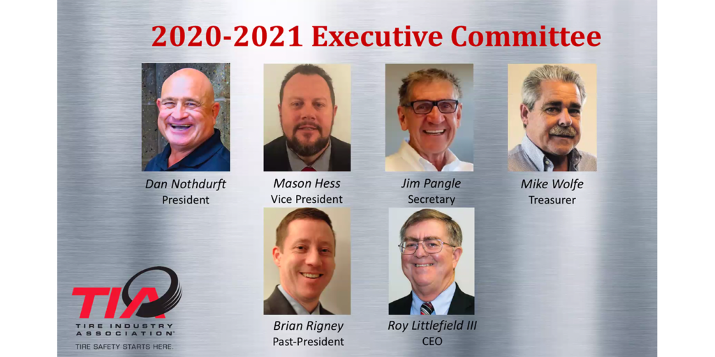 Tire Industry Association executive committee 2020 2021