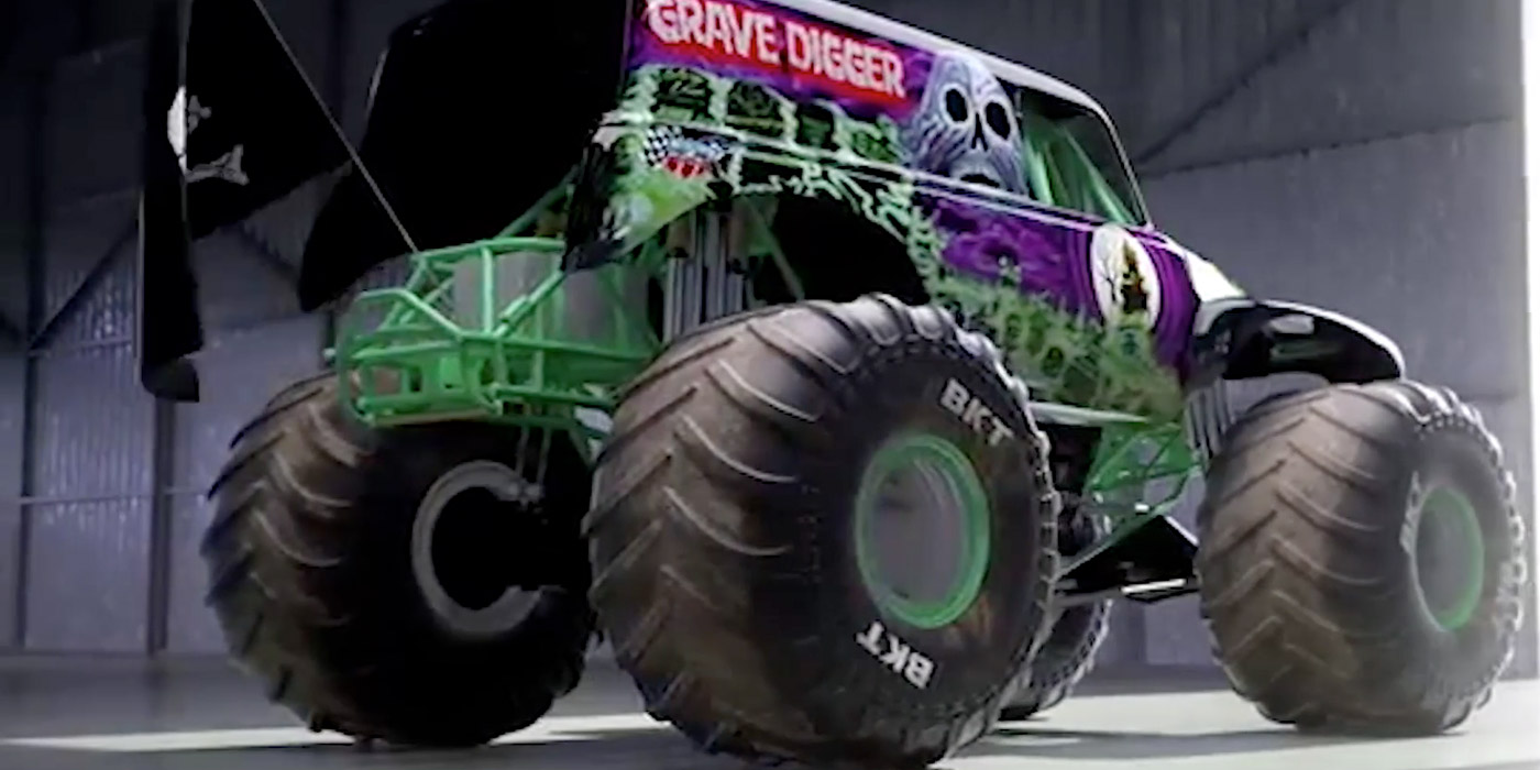 Photos of the new BKT Tires Monster Jam Truck