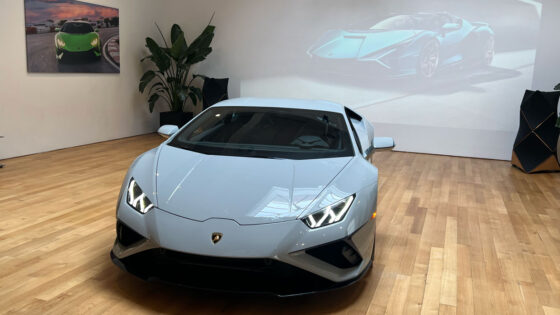 Lamborghini Lounge vehicle personalized
