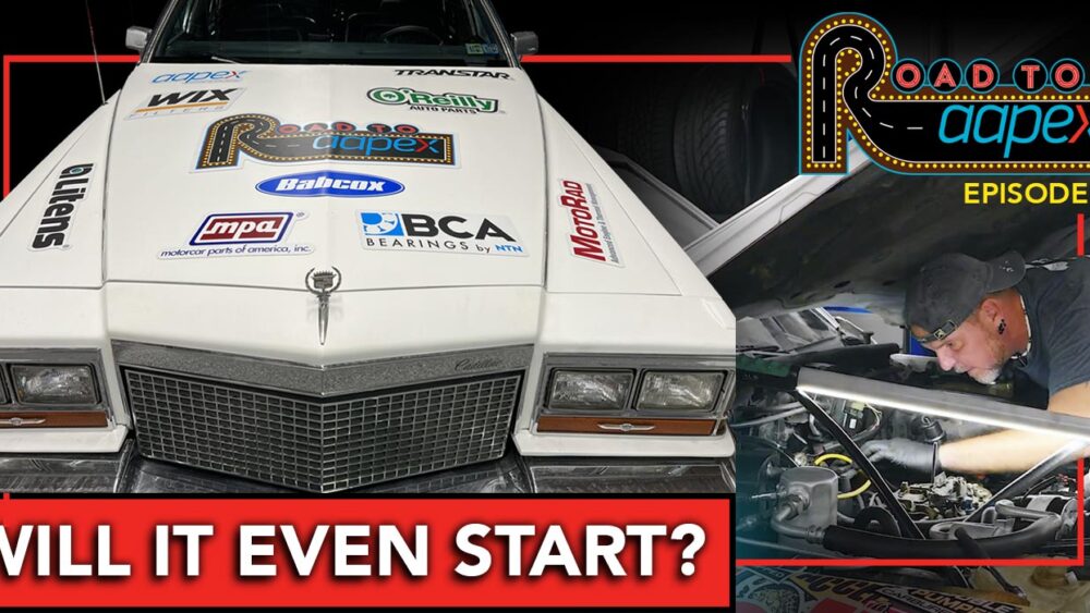 The Road to AAPEX Episode 2: Will A 33-Year-Old Cadillac Even Start?