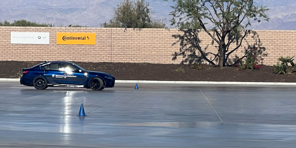 Conti-BMW Driving SchoolWet-skid-pad-