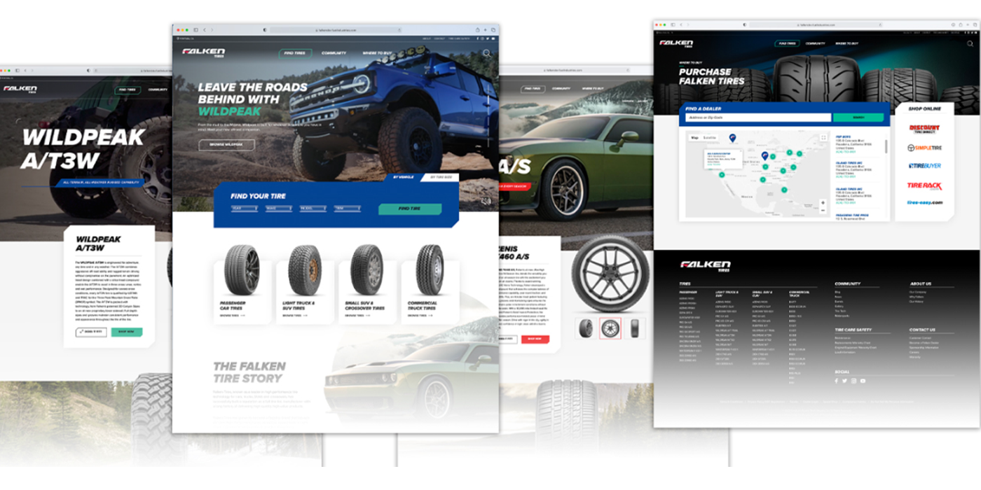Falken Tires New Website