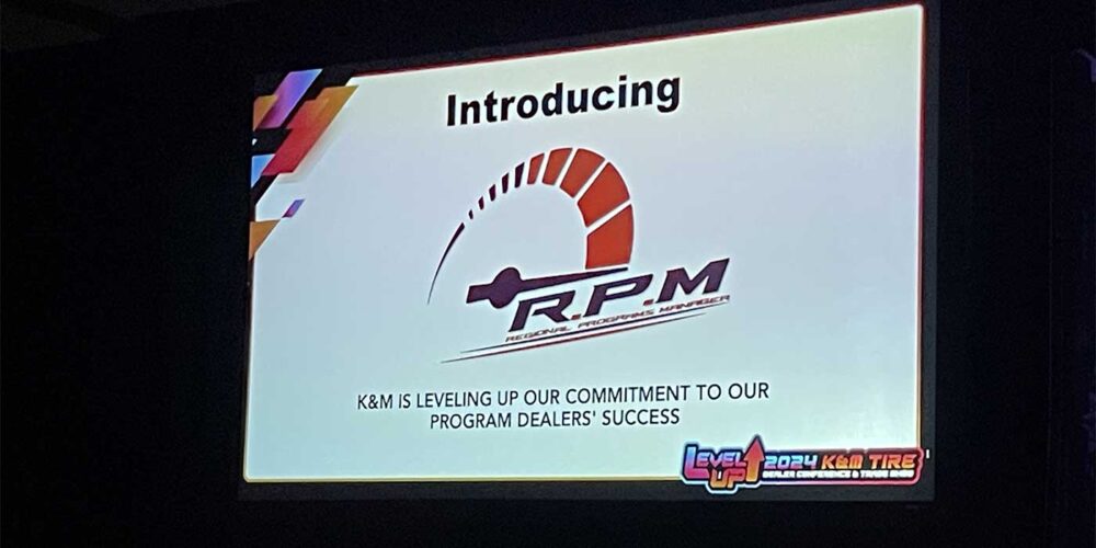 Bova introduced the K&M Tire regional program manager's team – meant to assist program customers, both in manufacturer programs and Mr. Tire/Big 3 Tire programs.