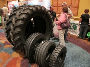this year's meeting included an expanded trade show with a broader array of vendors covering everything from service parts to insurance to internet marketing to tires 