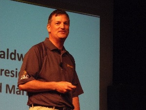 Bill Caldwell, vice president of sales and marketing