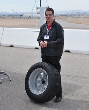 rod hutchinson, product manager for light truck, suv and cuv tires, reviews the features of the new all-season firestone destination le2.