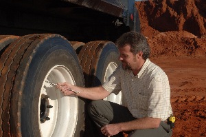 The Commercial Vehicle Safety Administration considers a tire flat when the measured air pressure is less than 50% of the maximum tire pressure molded into the tire sidewall. Because this measurement differs from most fleet specifications, a fleet could rack up points fairly quickly.