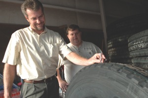 When comparing tread in a tire analysis, the common denominator is the number of miles gained per 32nd of an inch of wear.