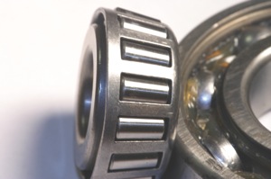 Once a bearing is worn, the wear rate is accelerated by seals that no longer keep out contaminants, and increased heat may break down and eventually expel the lubricants.