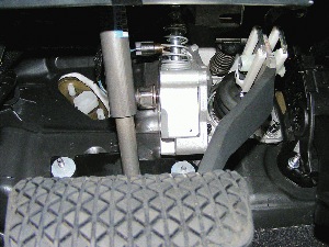 the brake pedal simulator, also known as a simulator brake actuator - or SBA - for braking systems in 2009 and newer vehicles.