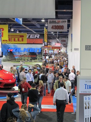 more than 132,000 people attended the sema show/gte, with 61,000 buyers specifically interested in tires and tire-related products.