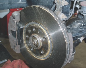 Regardless of appearance, the rotor thickness, pad thickness and general system condition should be measured and noted on the repair order during a brake inspection.