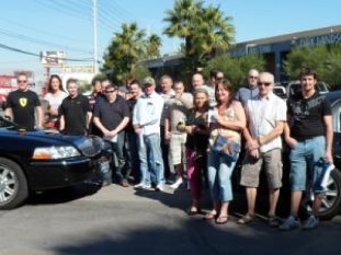 A group of U.K. General dealers had a blast at the recent GTE/SEMA Show in Vegas.