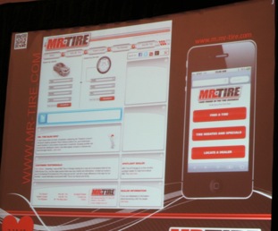 k&m unveiled the design of its new mr. tire website and mobile-friendly site.